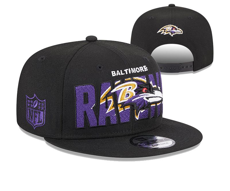 2023 NFL Baltimore Ravens Hat YS0612->->Sports Caps